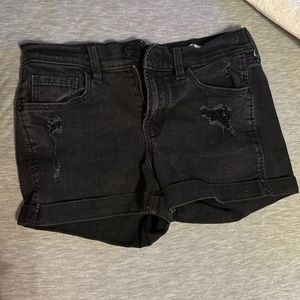 selling black jean short